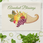 キッチンタオル豊富な恵み キッチンタオル (折り畳み)