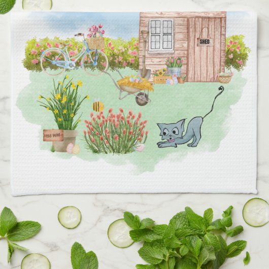 キッチンタオル (折り畳み)