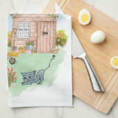 キッチンタオル (四つ折り)