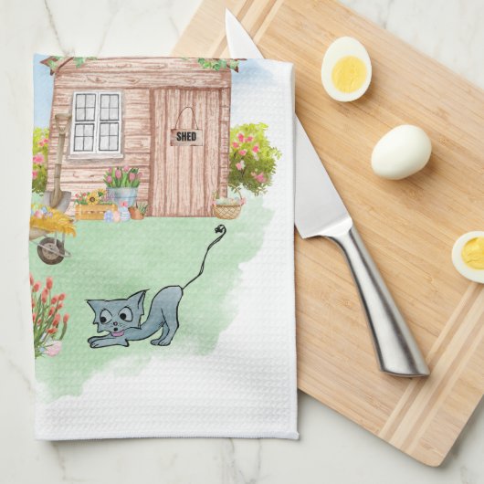 キッチンタオル (四つ折り)