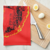 キッチンタオル (四つ折り)