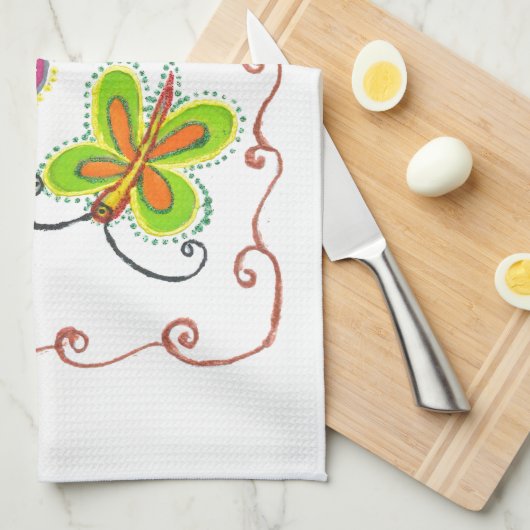 キッチンタオル (四つ折り)