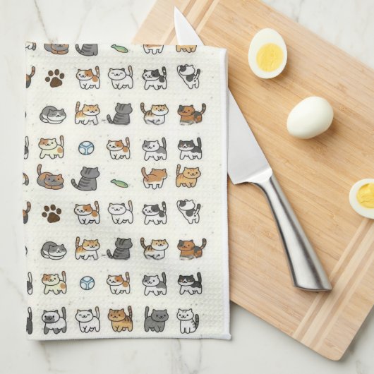 キッチンタオル (四つ折り)