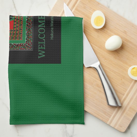 キッチンタオル (四つ折り)