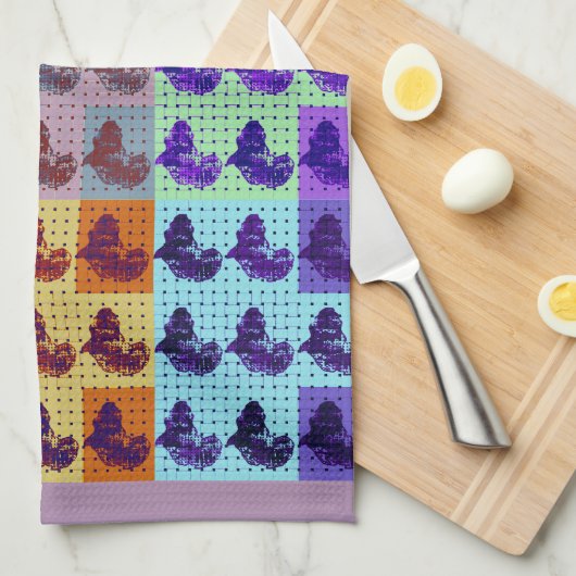 キッチンタオル (四つ折り)