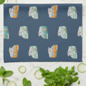 キッチンタオル (折り畳み)