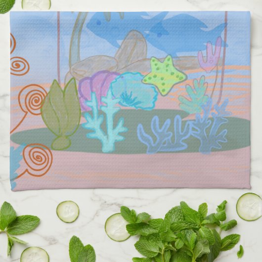 キッチンタオル (折り畳み)