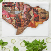 キッチンタオル (折り畳み)