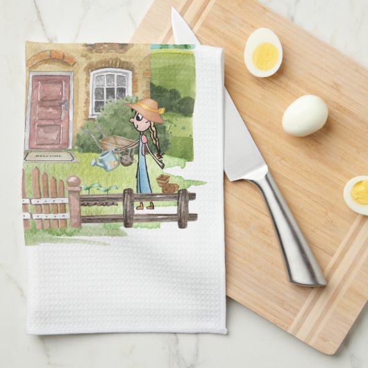 キッチンタオル (四つ折り)