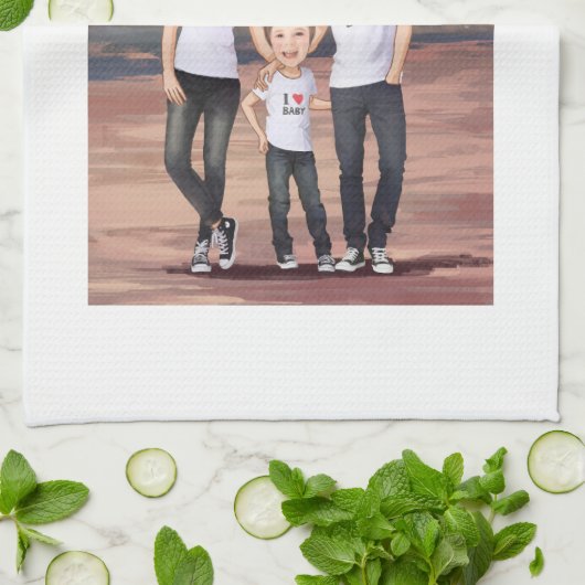 キッチンタオル (折り畳み)