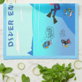 . キッチンタオル (折り畳み)