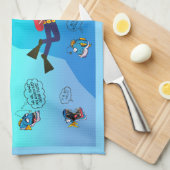 . キッチンタオル (四つ折り)