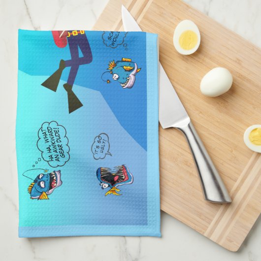 . キッチンタオル (四つ折り)