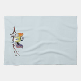 キッチンタオル3羽の小鳥 キッチンタオル