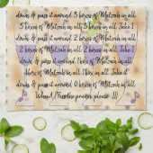 キッチンタオル"すべてのマッツァーの8箱" キッチンタオル (折り畳み)