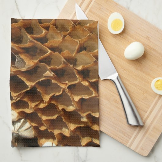 キッチンタオル – ひまわり種子 (四つ折り)