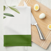 キッチンタオル「オリーブの枝」 キッチンタオル (四つ折り)