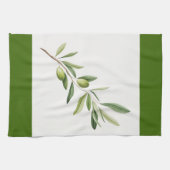 キッチンタオル「オリーブの枝」 キッチンタオル (横)