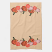 キッチンタオル – カボチャ縁ど (縦)