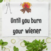 キッチンタオル、キャンピングキッチンティータオルデザイン キッチンタオル (折り畳み)