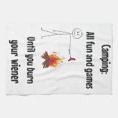 キッチンタオル、キャンピングキッチンティータオルデザイン キッチンタオル (横)