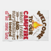 キッチンタオル、キャンピングキッチンティータオル、キャンパー キッチンタオル (横)