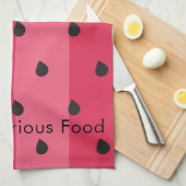 キッチンタオル「スイカ」 キッチンタオル (四つ折り)