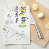 キッチンタオル「チャグペサチサマチ」 キッチンタオル (四つ折り)