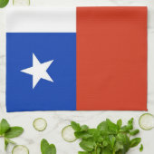 キッチンタオル(チリ国旗) キッチンタオル (折り畳み)