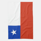 キッチンタオル(チリ国旗) キッチンタオル (縦)