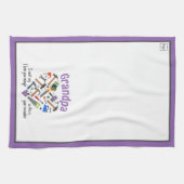 キッチンタオル – ツール（紫） (横)