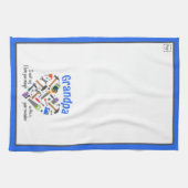 キッチンタオル – ツール（青） (横)