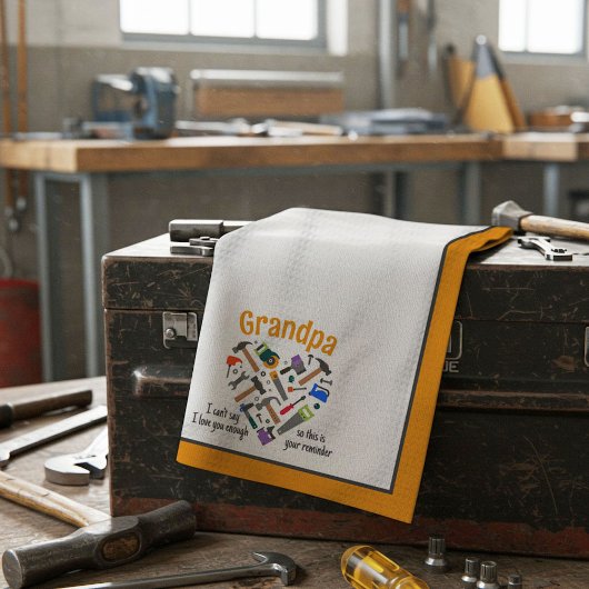 キッチンタオル – ツール（黄色）