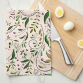 キッチンタオル – トスカン風味 (四つ折り)