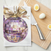 キッチンタオル-ハッピーニューイヤーキッチンタオル キッチンタオル (四つ折り)