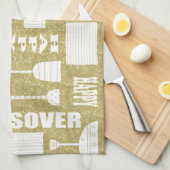 キッチンタオル「ハッピーパスーバー/ペサック」 キッチンタオル (四つ折り)