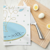 キッチンタオル「パスソーバーシーダープレート」 キッチンタオル (四つ折り)