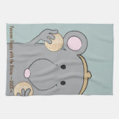 キッチンタオル「パスソーバーマッツァマッツァー」 キッチンタオル (横)