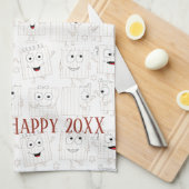 キッチンタオル「パスソーバーマツァー」 キッチンタオル (四つ折り)