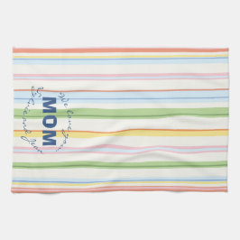 キッチンタオル「ピクニクストライプ」 キッチンタオル