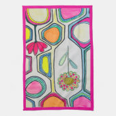 キッチンタオル「フローラささげ」 キッチンタオル (縦)