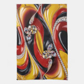 キッチンタオル(ベルギーカラー付き)デザイン キッチンタオル (縦)