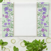 キッチンタオル「ラベンダーのミント」 キッチンタオル (折り畳み)