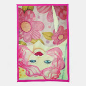 キッチンタオル「ロージーは料理をする」 キッチンタオル (縦)