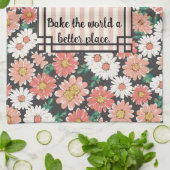 キッチンタオル.世界をより良い場所に焼く。 キッチンタオル (折り畳み)