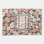 キッチンタオル.世界をより良い場所に焼く。 キッチンタオル (横)