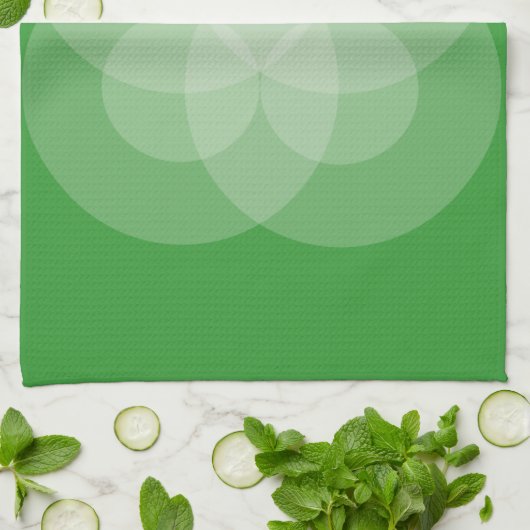 キッチンタオル – 円の交差 (折り畳み)