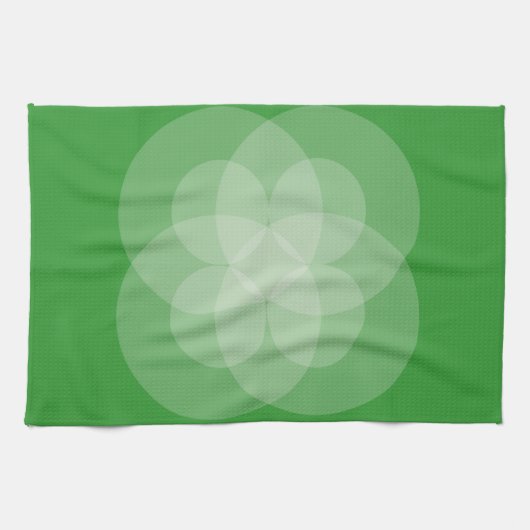 キッチンタオル – 円の交差 (横)