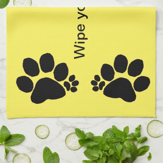 キッチンタオル – 前足を拭くv2 (折り畳み)