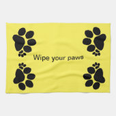 キッチンタオル – 前足を拭くv2 (横)